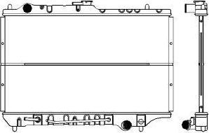 SAKURA Automotive 1450-0101 - Radiators, Motora dzesēšanas sistēma autodraugiem.lv