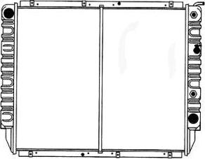 SAKURA Automotive 1481-0209 - Radiators, Motora dzesēšanas sistēma autodraugiem.lv