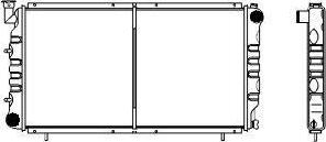 SAKURA Automotive 1421-0207 - Radiators, Motora dzesēšanas sistēma autodraugiem.lv