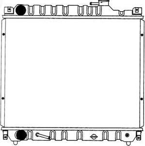 SAKURA Automotive 1081-0213 - Radiators, Motora dzesēšanas sistēma autodraugiem.lv