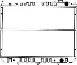 SAKURA Automotive 1341-0252 - Radiators, Motora dzesēšanas sistēma autodraugiem.lv