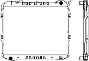 SAKURA Automotive 1301-0220 - Radiators, Motora dzesēšanas sistēma autodraugiem.lv