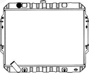 SAKURA Automotive 1321-0260 - Radiators, Motora dzesēšanas sistēma autodraugiem.lv