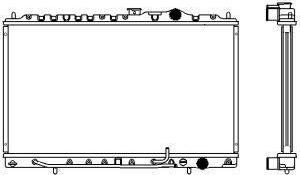 SAKURA Automotive 1321-0211 - Radiators, Motora dzesēšanas sistēma autodraugiem.lv