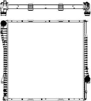 SAKURA Automotive 3011-1009 - Radiators, Motora dzesēšanas sistēma autodraugiem.lv