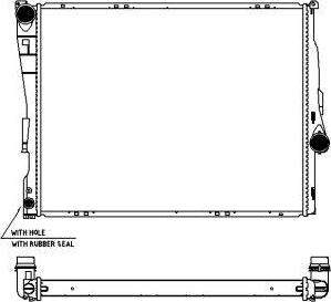 SAKURA Automotive 3011-1013 - Radiators, Motora dzesēšanas sistēma autodraugiem.lv