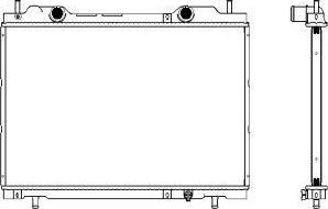 SAKURA Automotive 3151-1001 - Radiators, Motora dzesēšanas sistēma autodraugiem.lv