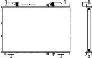 SAKURA Automotive 3151-1003 - Radiators, Motora dzesēšanas sistēma autodraugiem.lv