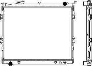 SAKURA Automotive 3301-1001 - Radiators, Motora dzesēšanas sistēma autodraugiem.lv