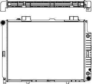 SAKURA Automotive 3311-1003 - Radiators, Motora dzesēšanas sistēma autodraugiem.lv