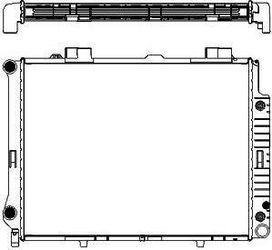 SAKURA Automotive 3311-1002 - Radiators, Motora dzesēšanas sistēma autodraugiem.lv