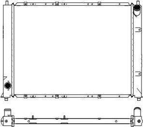 SAKURA Automotive 3261-1006 - Radiators, Motora dzesēšanas sistēma autodraugiem.lv