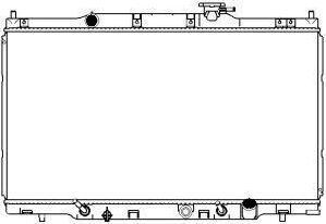 SAKURA Automotive 3211-1022 - Radiators, Motora dzesēšanas sistēma autodraugiem.lv