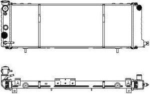 SAKURA Automotive 3231-1006 - Radiators, Motora dzesēšanas sistēma autodraugiem.lv