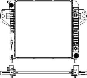 SAKURA Automotive 3231-1002 - Radiators, Motora dzesēšanas sistēma autodraugiem.lv