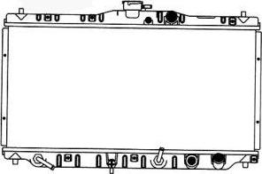 SAKURA Automotive 2212-1007 - Radiators, Motora dzesēšanas sistēma autodraugiem.lv