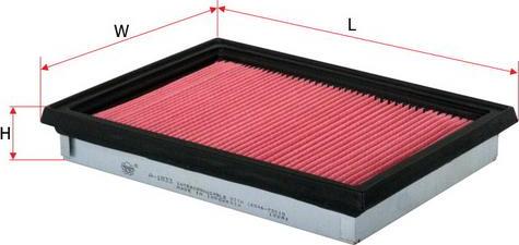 SAKURA Automotive A-1833 - Gaisa filtrs autodraugiem.lv