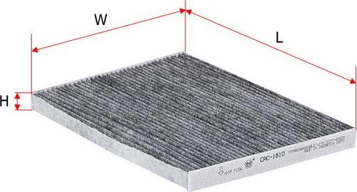 SAKURA Automotive CAC-1810 - Filtrs, Salona telpas gaiss autodraugiem.lv