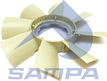 Sampa 041.400 - Ventilators, Motora dzesēšanas sistēma autodraugiem.lv