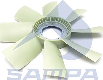 Sampa 041.408 - Ventilators, Motora dzesēšanas sistēma autodraugiem.lv