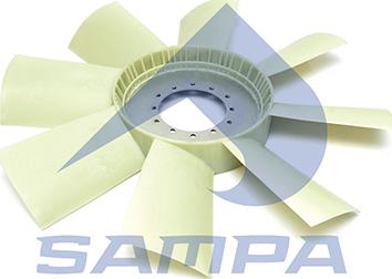 Sampa 041.399 - Ventilators, Motora dzesēšanas sistēma autodraugiem.lv