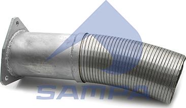 Sampa 050.468 - Gofrēta caurule, Izplūdes gāzu sistēma autodraugiem.lv