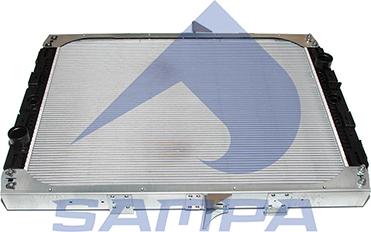 Sampa 051.066 - Radiators, Motora dzesēšanas sistēma autodraugiem.lv