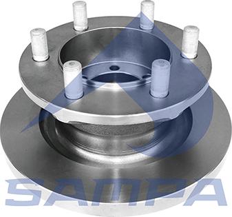Sampa 063.006 - Bremžu diski autodraugiem.lv