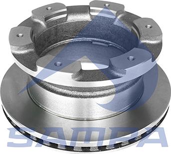 Sampa 062.386 - Bremžu diski autodraugiem.lv