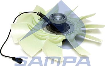 Sampa 033.228 - Ventilators, Motora dzesēšanas sistēma autodraugiem.lv