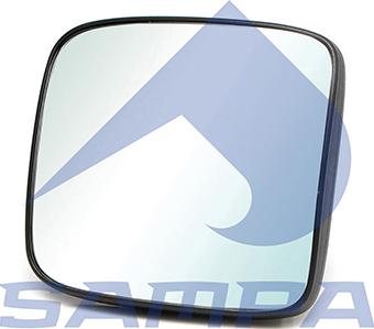 Sampa 022.107 - Spoguļstikls, Platleņķa spogulis autodraugiem.lv