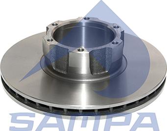 Sampa 100.485 - Bremžu diski autodraugiem.lv