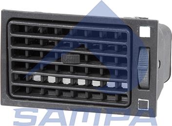 Sampa 1860 0159 - Ventilācijas atvere, Instrumentu panelis autodraugiem.lv