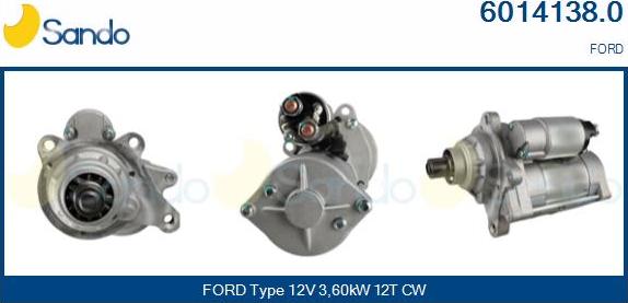 Sando 6014138.0 - Starteris autodraugiem.lv