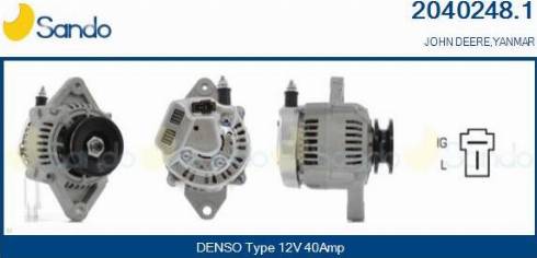 Sando 2040248.1 - Ģenerators autodraugiem.lv