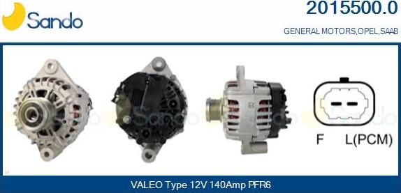 Sando 2015500.0 - Ģenerators autodraugiem.lv