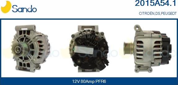 Sando 2015A54.1 - Ģenerators autodraugiem.lv