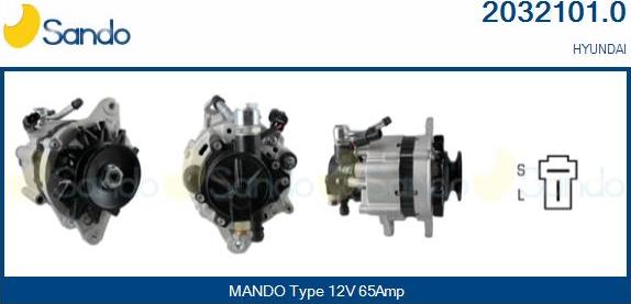 Sando 2032101.0 - Ģenerators autodraugiem.lv