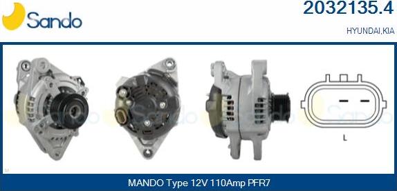 Sando 2032135.4 - Ģenerators autodraugiem.lv