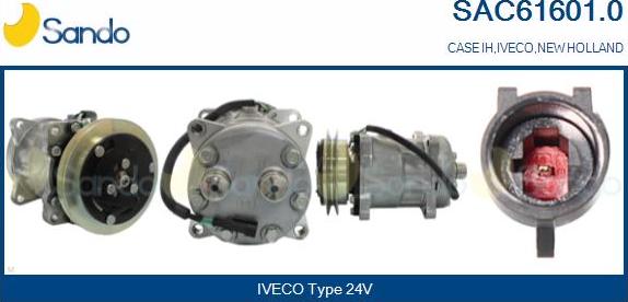 Sando SAC61601.0 - Kompresors, Gaisa kond. sistēma autodraugiem.lv