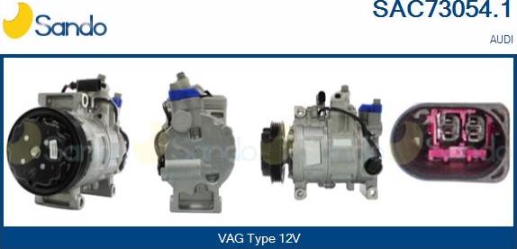 Sando SAC73054.1 - Kompresors, Gaisa kond. sistēma autodraugiem.lv