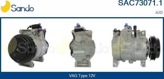 Sando SAC73071.1 - Kompresors, Gaisa kond. sistēma autodraugiem.lv