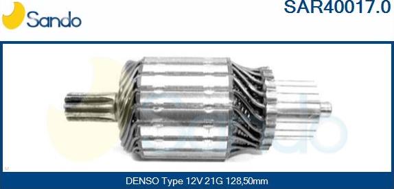 Sando SAR40017.0 - Enkurs, Starteris autodraugiem.lv
