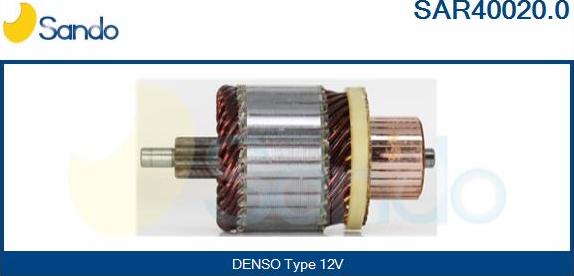 Sando SAR40020.0 - Enkurs, Starteris autodraugiem.lv