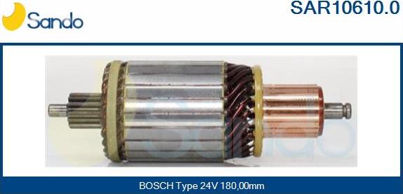 Sando SAR10610.0 - Enkurs, Starteris autodraugiem.lv