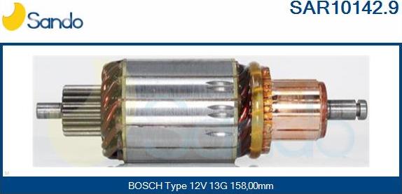 Sando SAR10142.9 - Enkurs, Starteris autodraugiem.lv