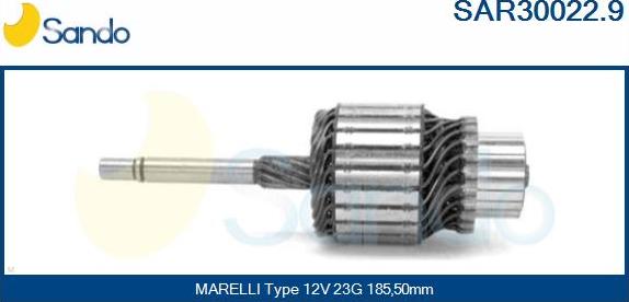 Sando SAR30022.9 - Enkurs, Starteris autodraugiem.lv
