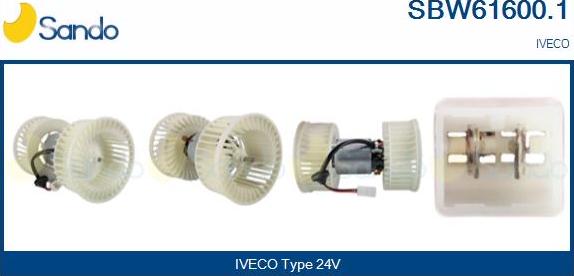 Sando SBW61600.1 - Salona ventilators autodraugiem.lv