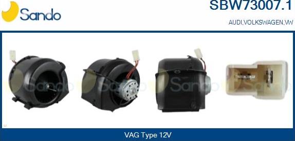 Sando SBW73007.1 - Salona ventilators autodraugiem.lv