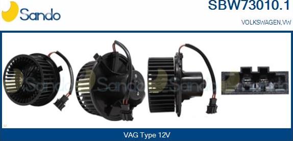 Sando SBW73010.1 - Salona ventilators autodraugiem.lv